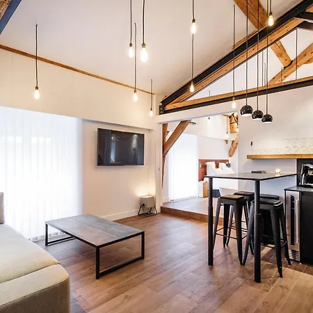 Mohom - Berges Du Rhone - Bath And Kitchen With A View Apartment Lyon
