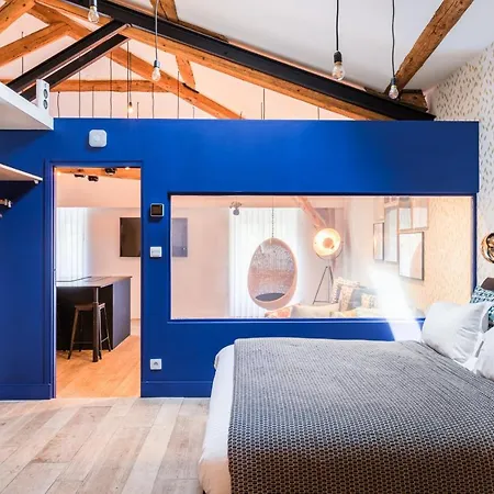Mohom - Berges Du Rhone - Bath And Kitchen With A View Apartment